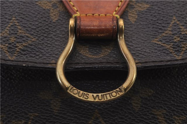 Auth Louis Vuitton Monogram Saint Cloud MM Shoulder Cross Bag M51243 Junk 9916C