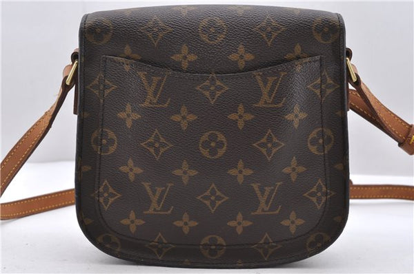 Auth Louis Vuitton Monogram Saint Cloud MM Shoulder Cross Bag M51243 LV 9918C