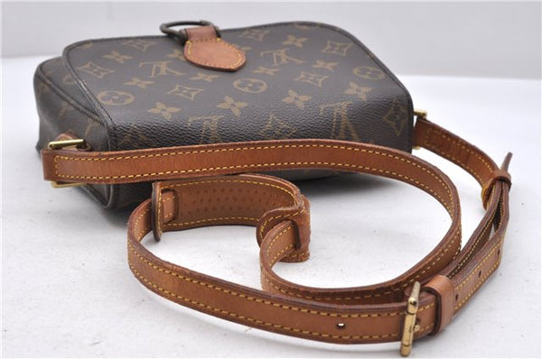 Auth Louis Vuitton Monogram Saint Cloud MM Shoulder Cross Bag M51243 LV 9918C