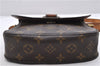 Auth Louis Vuitton Monogram Saint Cloud MM Shoulder Cross Bag M51243 LV 9918C