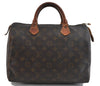 Authentic Louis Vuitton Monogram Speedy 30 Hand Bag Purse M41526 LV 9919C