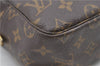 Auth Louis Vuitton Monogram Trousse Toilette 28 Clutch Hand Bag M47522 LV 9920C