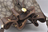 Authentic GUCCI Shoulder Bag Purse GG PVC Leather 0011156179 Brown 9927C