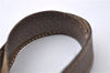 Authentic GUCCI Shoulder Bag Purse GG PVC Leather 0011156179 Brown 9927C