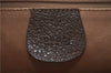 Authentic GUCCI Shoulder Bag Purse GG PVC Leather 0011156179 Brown 9927C