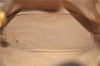 Authentic GUCCI Shoulder Bag Purse GG PVC Leather 0011156179 Brown 9927C
