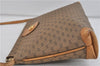 Authentic GUCCI Micro GG PVC Leather Shoulder Cross Body Bag Purse Brown 9931C