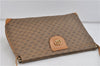 Authentic GUCCI Micro GG PVC Leather Shoulder Cross Body Bag Purse Brown 9931C