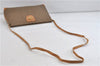 Authentic GUCCI Micro GG PVC Leather Shoulder Cross Body Bag Purse Brown 9931C