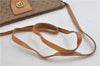 Authentic GUCCI Micro GG PVC Leather Shoulder Cross Body Bag Purse Brown 9931C