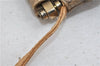 Authentic GUCCI Micro GG PVC Leather Shoulder Cross Body Bag Purse Brown 9931C