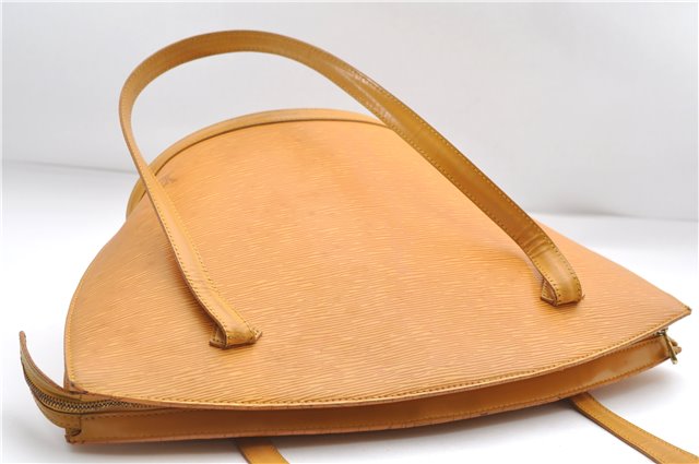 Auth Louis Vuitton Epi Saint Jacques Shopping Shoulder Bag M52269 Yellow 9933D