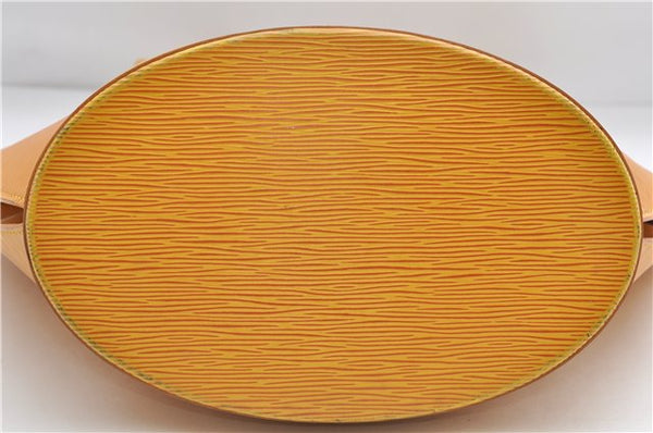 Auth Louis Vuitton Epi Saint Jacques Shopping Shoulder Bag M52269 Yellow 9933D