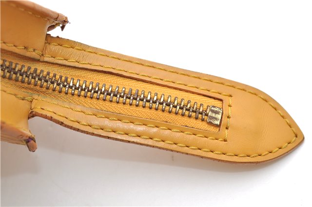 Auth Louis Vuitton Epi Saint Jacques Shopping Shoulder Bag M52269 Yellow 9933D