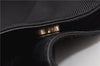 Authentic GUCCI Vintage Bamboo 2Way Shoulder Tote Bag Nylon Leather Black 9936F