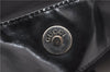 Authentic GUCCI Vintage Bamboo 2Way Shoulder Tote Bag Nylon Leather Black 9936F