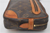 Authentic Louis Vuitton Monogram Marly Dragonne GM M51825 Clutch Hand Bag 9938F