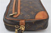 Authentic Louis Vuitton Monogram Marly Dragonne GM M51825 Clutch Hand Bag 9938F