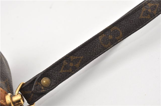 Authentic Louis Vuitton Monogram Marly Dragonne GM M51825 Clutch Hand Bag 9938F