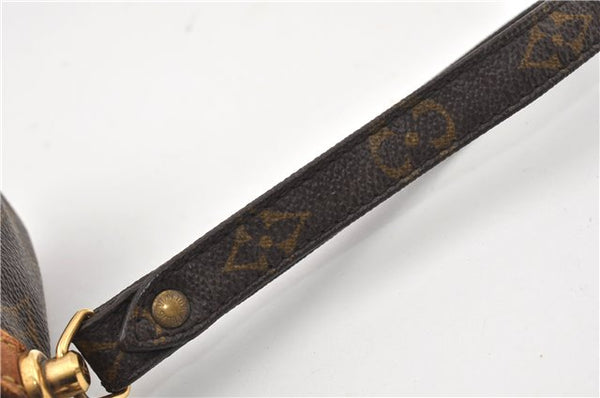 Authentic Louis Vuitton Monogram Marly Dragonne GM M51825 Clutch Hand Bag 9938F