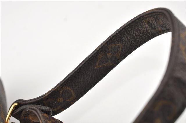 Authentic Louis Vuitton Monogram Marly Dragonne GM M51825 Clutch Hand Bag 9938F