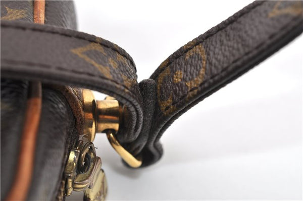 Authentic Louis Vuitton Monogram Marly Dragonne GM M51825 Clutch Hand Bag 9938F