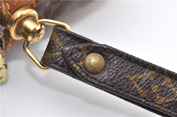 Authentic Louis Vuitton Monogram Marly Dragonne GM M51825 Clutch Hand Bag 9938F