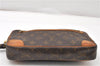 Authentic Louis Vuitton Monogram Marly Dragonne GM M51825 Clutch Hand Bag 9938F