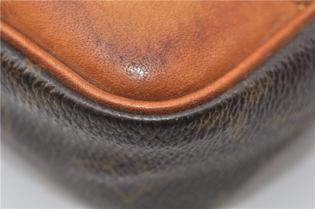 Authentic Louis Vuitton Monogram Marly Dragonne GM M51825 Clutch Hand Bag 9938F