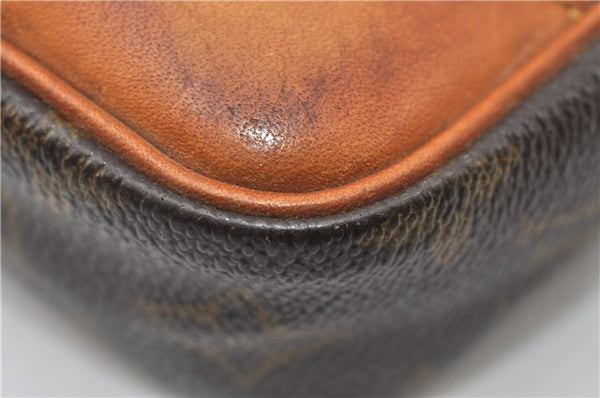 Authentic Louis Vuitton Monogram Marly Dragonne GM M51825 Clutch Hand Bag 9938F