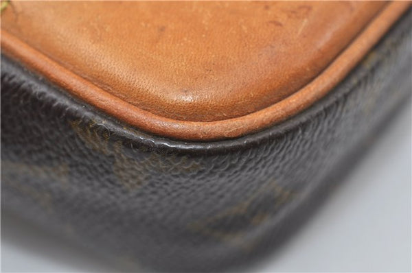 Authentic Louis Vuitton Monogram Marly Dragonne GM M51825 Clutch Hand Bag 9938F