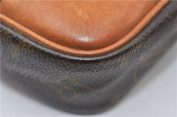 Authentic Louis Vuitton Monogram Marly Dragonne GM M51825 Clutch Hand Bag 9938F