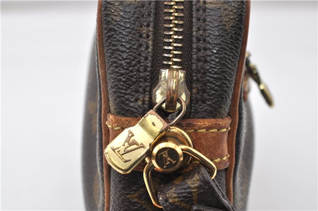 Authentic Louis Vuitton Monogram Marly Dragonne GM M51825 Clutch Hand Bag 9938F