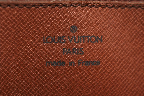 Authentic Louis Vuitton Monogram Marly Dragonne GM M51825 Clutch Hand Bag 9938F
