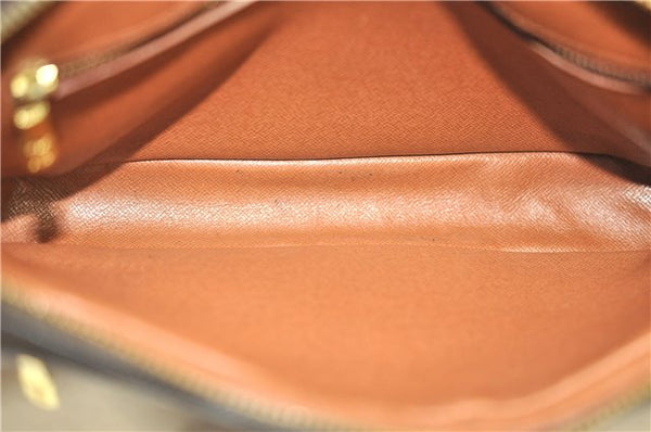 Authentic Louis Vuitton Monogram Marly Dragonne GM M51825 Clutch Hand Bag 9938F