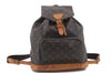 Authentic Louis Vuitton Monogram Montsouris GM Backpack M51135 LV 9939C