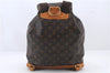 Authentic Louis Vuitton Monogram Montsouris GM Backpack M51135 LV 9939C