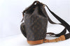 Authentic Louis Vuitton Monogram Montsouris GM Backpack M51135 LV 9939C