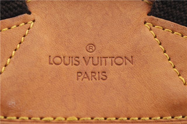 Authentic Louis Vuitton Monogram Montsouris GM Backpack M51135 LV 9939C