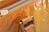 Authentic Louis Vuitton Vernis Houston Shoulder Hand Bag Yellow M91004 LV 9940C