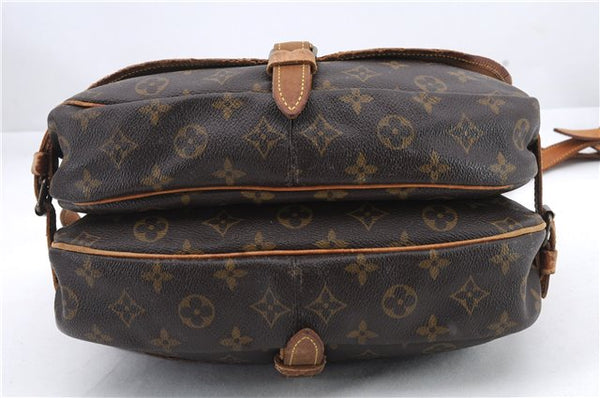 Auth Louis Vuitton Monogram Saumur 30 Shoulder Cross Body Bag M42256 LV 9942C