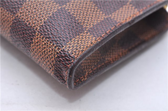 Authentic Louis Vuitton Damier Marais Bucket Pouch Purse Clutch LV 9943E