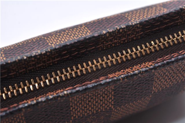 Authentic Louis Vuitton Damier Marais Bucket Pouch Purse Clutch LV 9943E