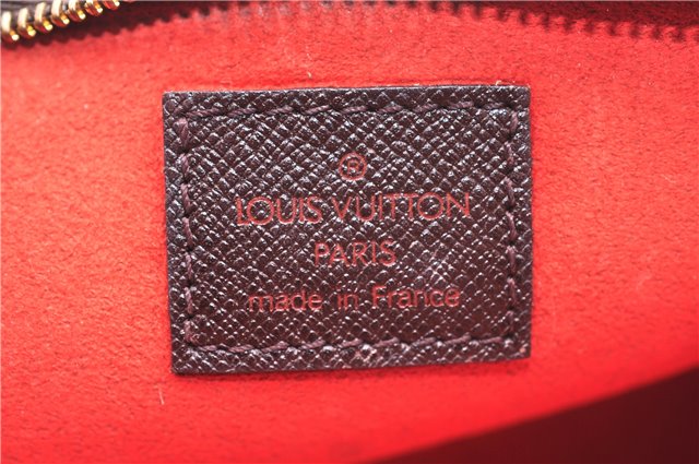 Authentic Louis Vuitton Damier Marais Bucket Pouch Purse Clutch LV 9943E