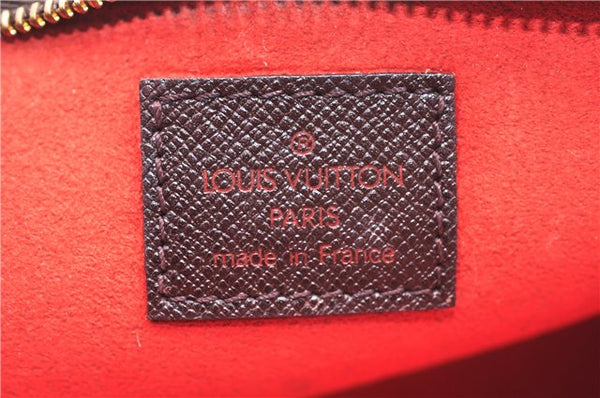 Authentic Louis Vuitton Damier Marais Bucket Pouch Purse Clutch LV 9943E