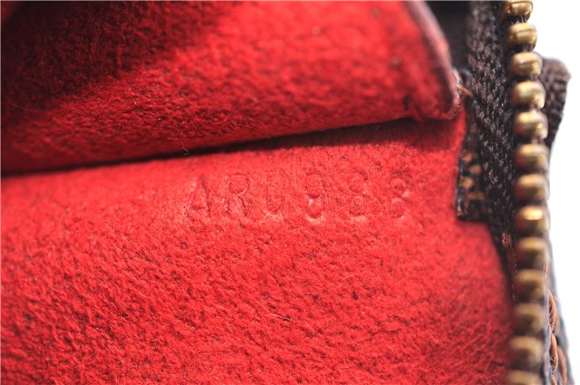 Authentic Louis Vuitton Damier Marais Bucket Pouch Purse Clutch LV 9943E