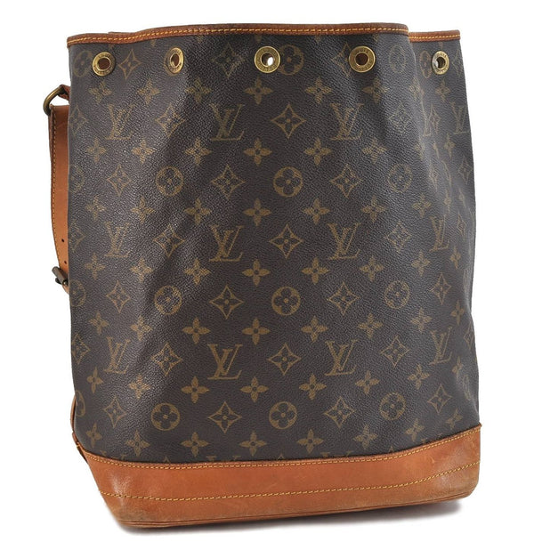 Authentic Louis Vuitton Monogram Noe Shoulder Bag M42224 LV 9944C