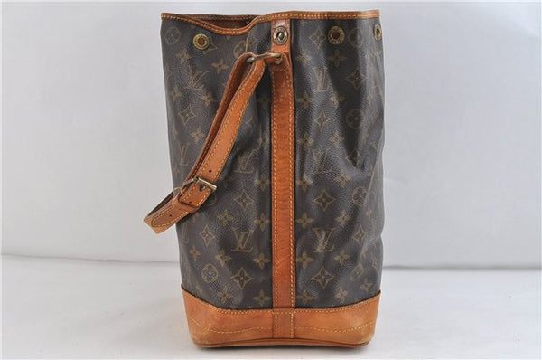 Authentic Louis Vuitton Monogram Noe Shoulder Bag M42224 LV 9944C