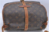 Auth LOUIS VUITTON Monogram Saumur 30 Shoulder Cross Body Bag M42256 Junk 9946A