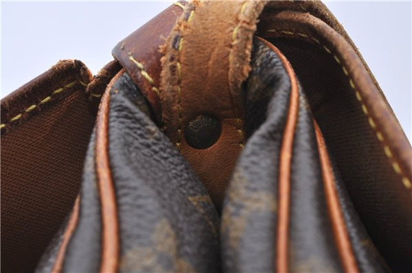 Auth LOUIS VUITTON Monogram Saumur 30 Shoulder Cross Body Bag M42256 Junk 9946A